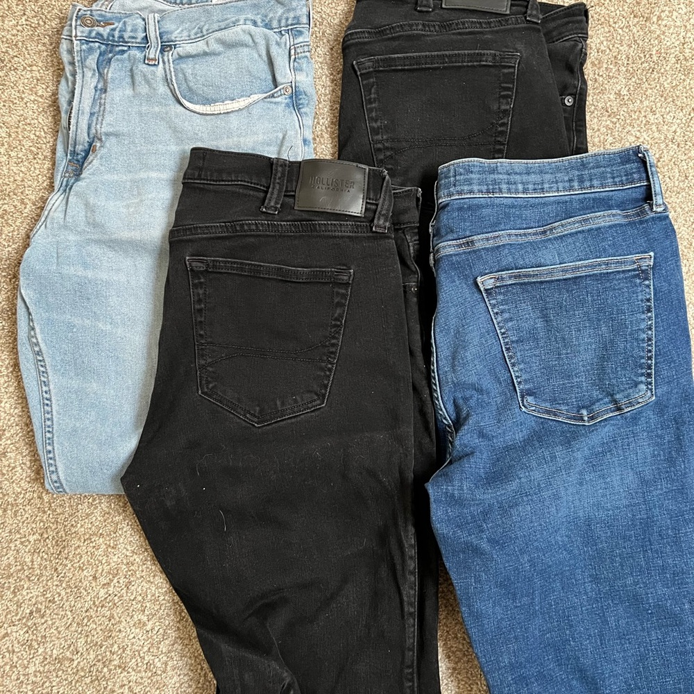 Hollister and Old Navy Jeans